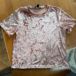 Velvet t-shirt